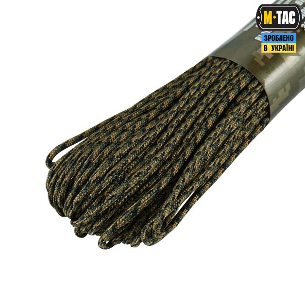 M-Tac паракорд Minicord Mil-Spec 30m Woodland Marpat