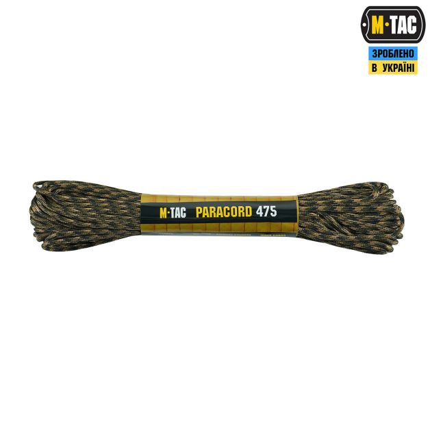 M-Tac паракорд 475 15m Woodland Marpat