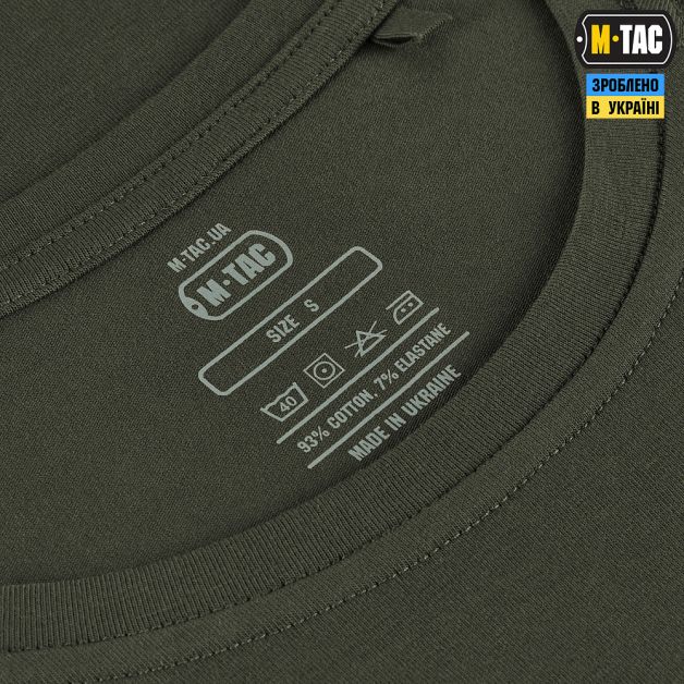 M-Tac футболка 93/7 Summer Comfort Fit Army Olive