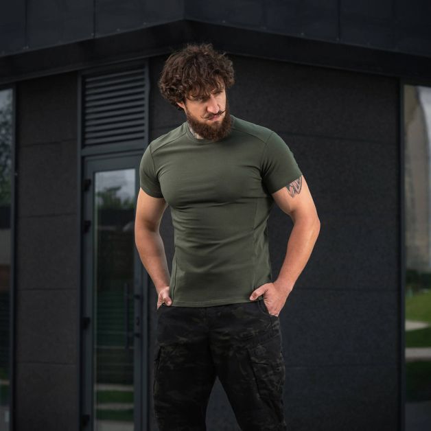 M-Tac футболка 93/7 Summer Comfort Fit Army Olive