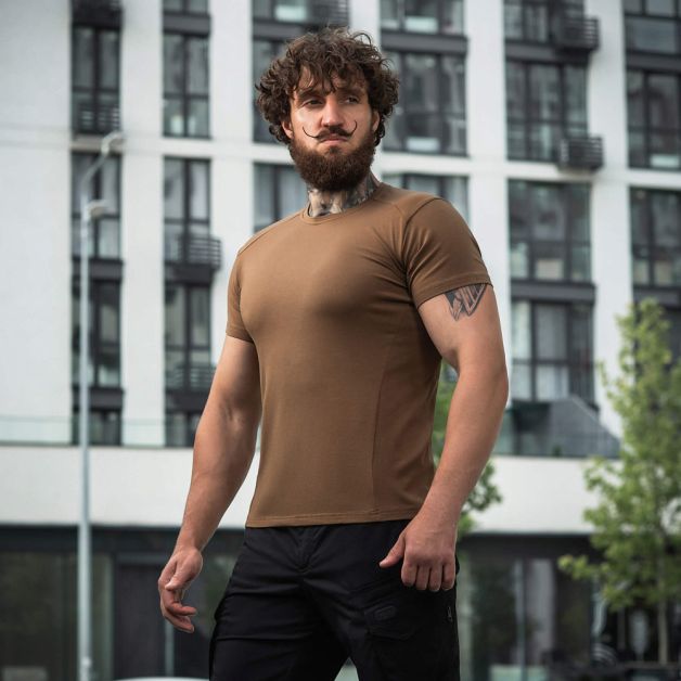 M-Tac футболка 93/7 Summer Comfort Fit Coyote Brown