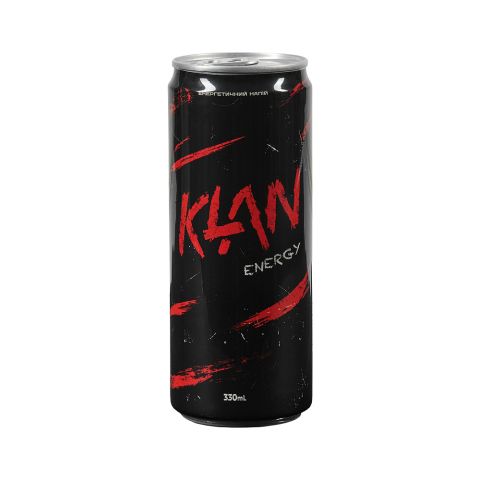 Напій енергетичний Klan Energy, безалкогольний сильногазований 0,33л