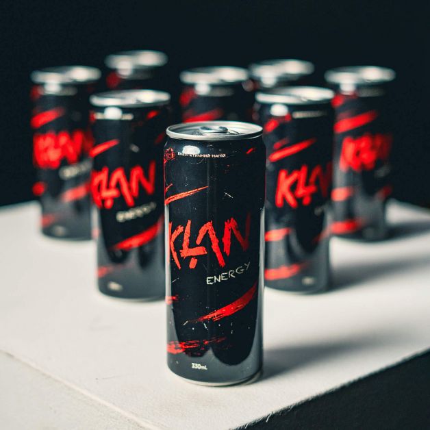 Напій енергетичний Klan Energy, безалкогольний сильногазований 0,33л