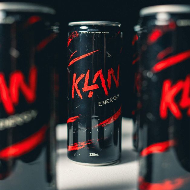 Напій енергетичний Klan Energy, безалкогольний сильногазований 0,33л