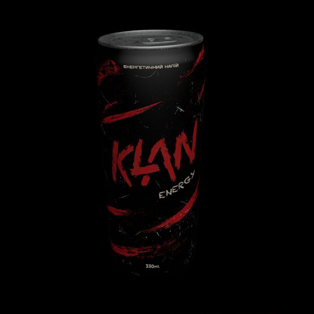 Напій енергетичний Klan Energy, безалкогольний сильногазований 0,33л