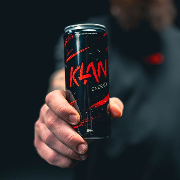 Напій енергетичний Klan Energy, безалкогольний сильногазований 0,33л