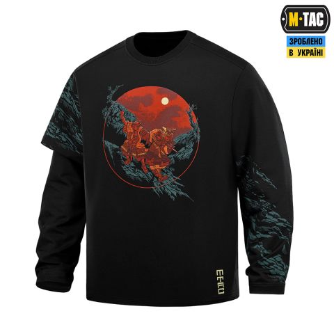 M-Tac свитшот Two Samurai Black