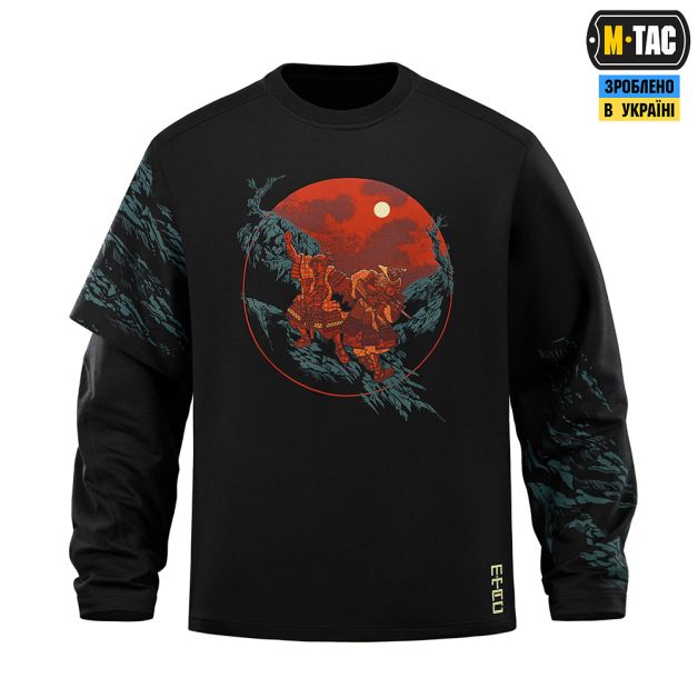 M-Tac свитшот Two Samurai Black