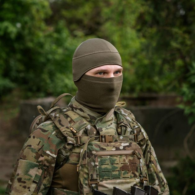 M-Tac шапка-подшлемник Gen.II микрофлис рип-стоп Dark Olive
