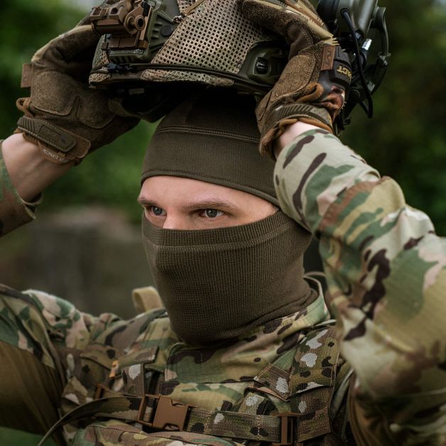 M-Tac шапка-подшлемник Gen.II микрофлис рип-стоп Dark Olive