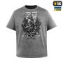 M-Tac футболка 28-а ОМБР ім. Лицарів зимового походу Cotton Hard Light Grey