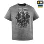M-Tac футболка 28-а ОМБР ім. Лицарів зимового походу Cotton Hard Light Grey