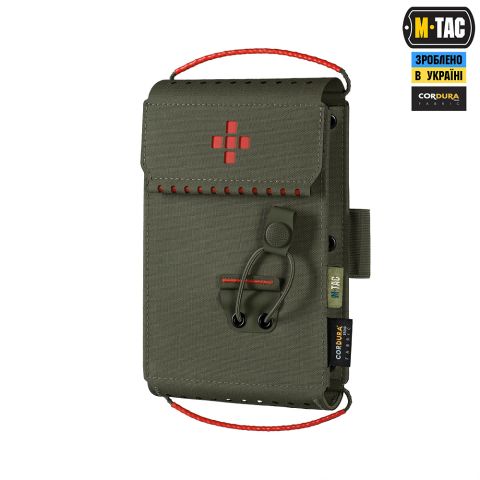 M-Tac Аптечка-вкладыш тактическая индивидуальная IFAK Elite Ranger Green