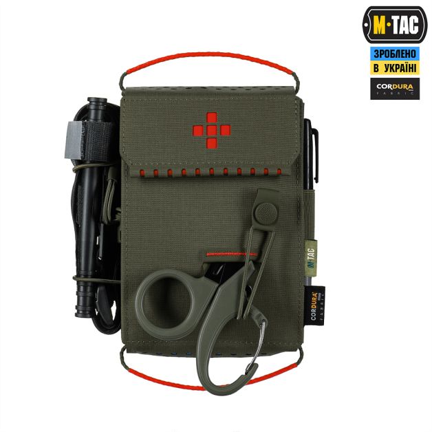 M-Tac Аптечка-вкладыш тактическая индивидуальная IFAK Elite Ranger Green