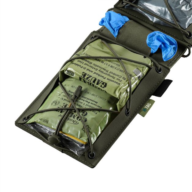 M-Tac Аптечка-вкладыш тактическая индивидуальная IFAK Elite Ranger Green