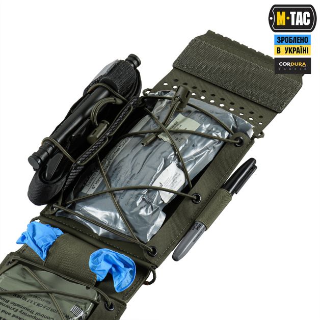 M-Tac Аптечка-вкладыш тактическая индивидуальная IFAK Elite Ranger Green
