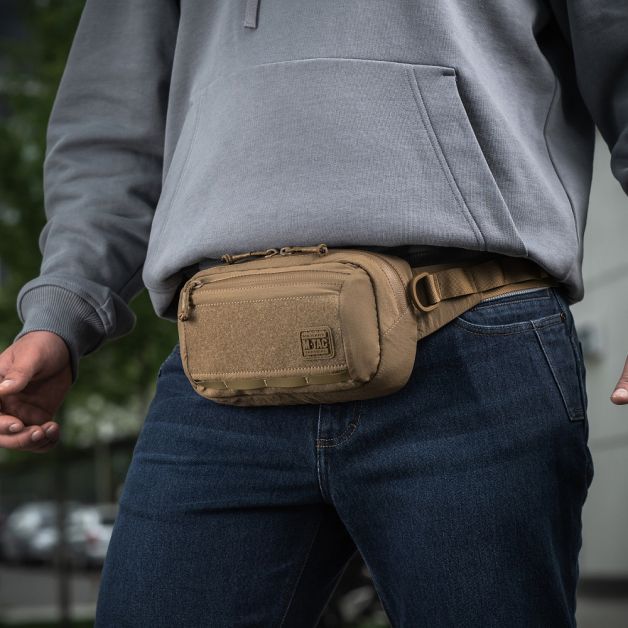 M-Tac сумка City Waist Bag с липучкой Lite-C Elite Coyote