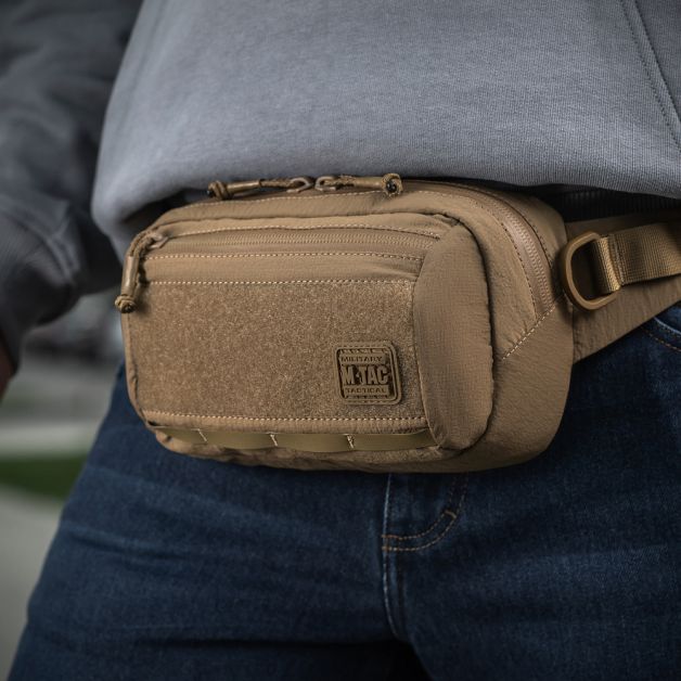 M-Tac сумка City Waist Bag с липучкой Lite-C Elite Coyote