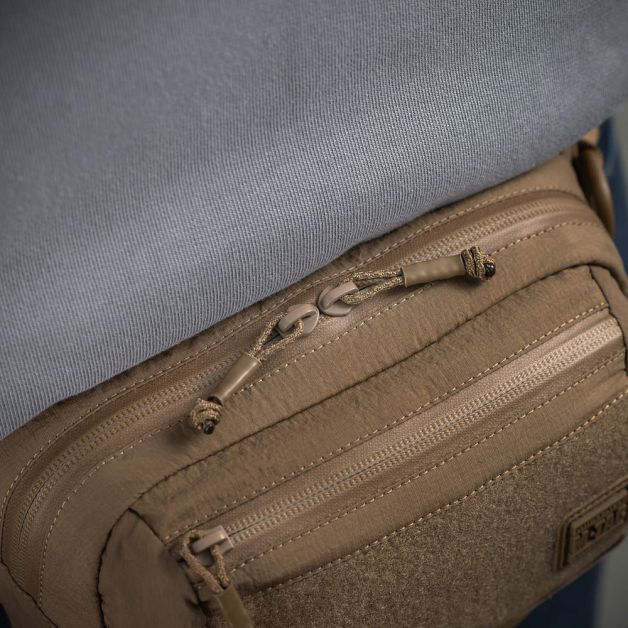 M-Tac сумка City Waist Bag с липучкой Lite-C Elite Coyote