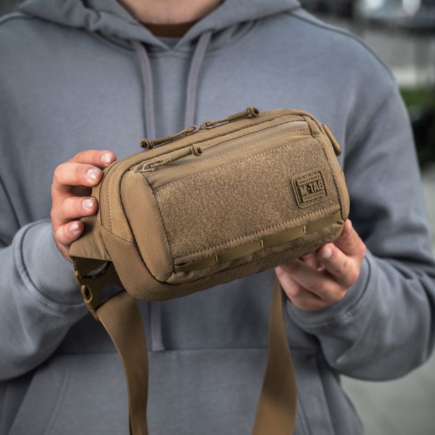 M-Tac сумка City Waist Bag с липучкой Lite-C Elite Coyote