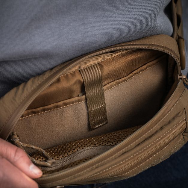M-Tac сумка City Waist Bag с липучкой Lite-C Elite Coyote