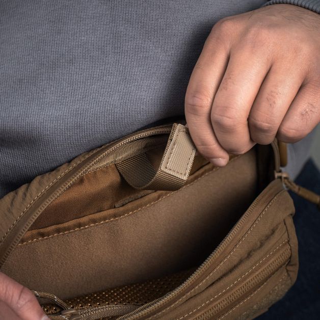 M-Tac сумка City Waist Bag с липучкой Lite-C Elite Coyote
