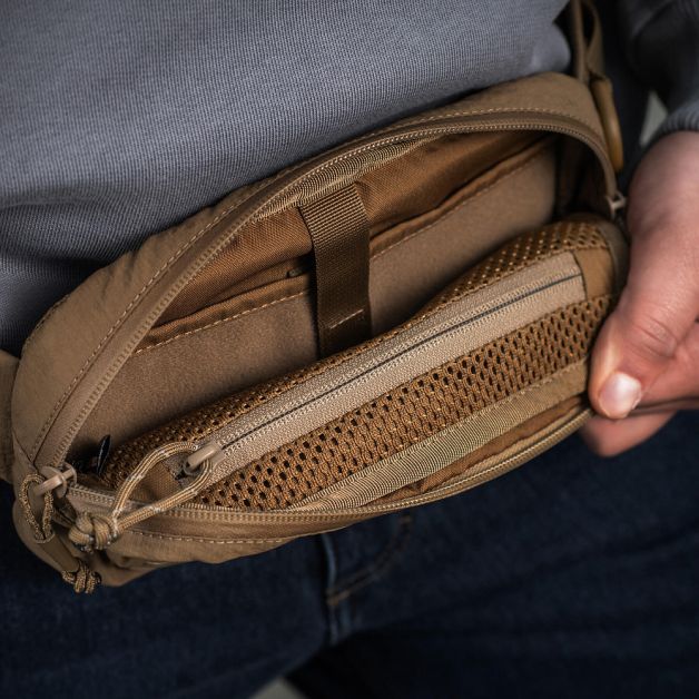 M-Tac сумка City Waist Bag с липучкой Lite-C Elite Coyote