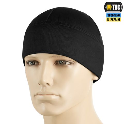 M-Tac шапка-подшлемник микрофлис рип-стоп Black