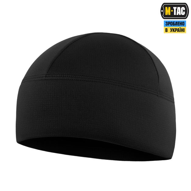 M-Tac шапка-подшлемник микрофлис рип-стоп Black