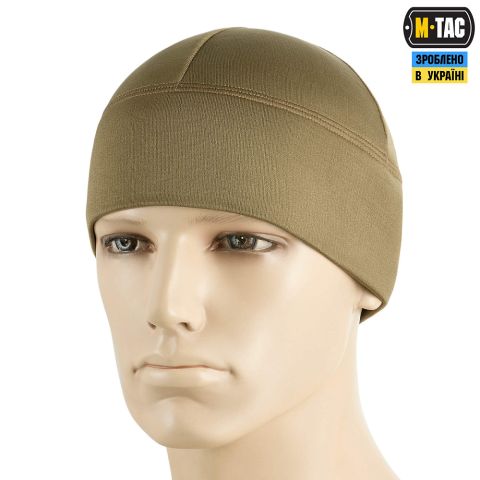 M-Tac шапка-подшлемник микрофлис рип-стоп Tan