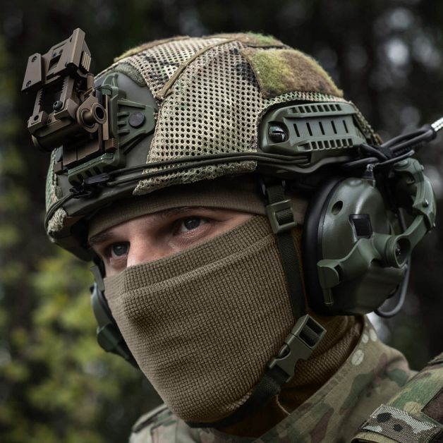 M-Tac шапка-підшоломник мікрофліс ріп-стоп Tan