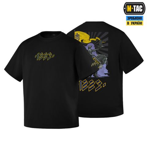 M-Tac футболка 1223 Embroidery Cotton Hard Black