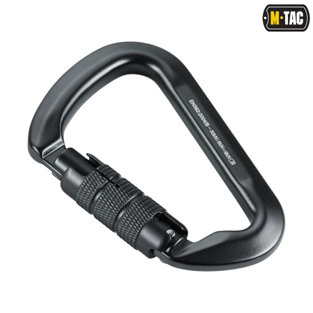 M-Tac карабін 10 см с байонетною муфтою Keylock Grey