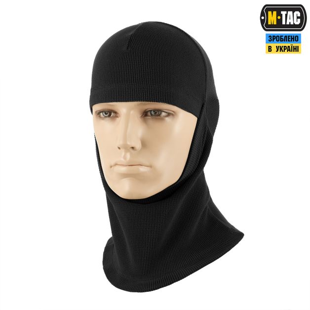 M-Tac балаклава-ниндзя Basic микрофлис рип-стоп Black