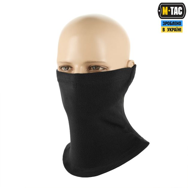 M-Tac балаклава-ниндзя Basic микрофлис рип-стоп Black