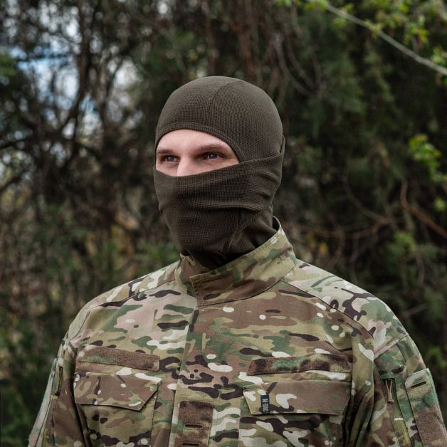 M-Tac балаклава-ниндзя Pro микрофлис рип-стоп Dark Olive