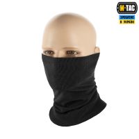 M-Tac шарф-труба довгий мікрофліс ріп-стоп Black