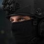 M-Tac шарф-труба длинный микрофлис рип-стоп Black