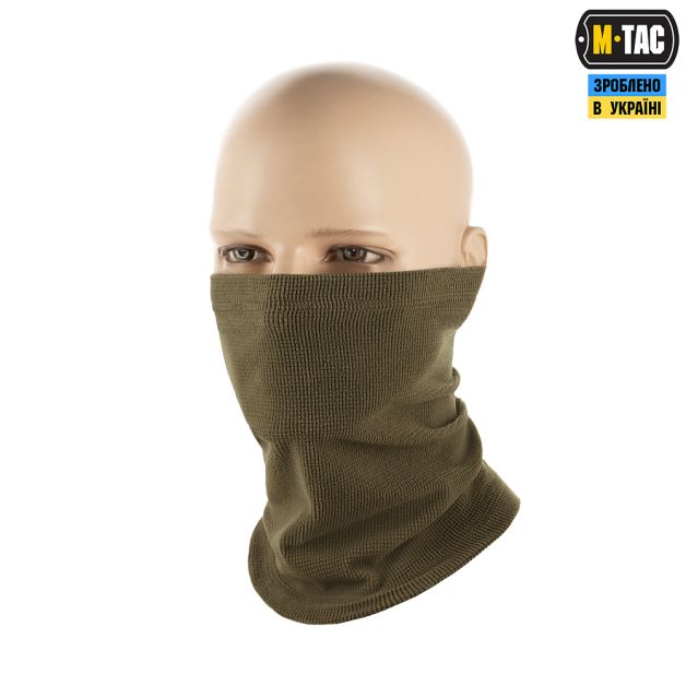 M-Tac шарф-труба микрофлис рип-стоп Dark Olive