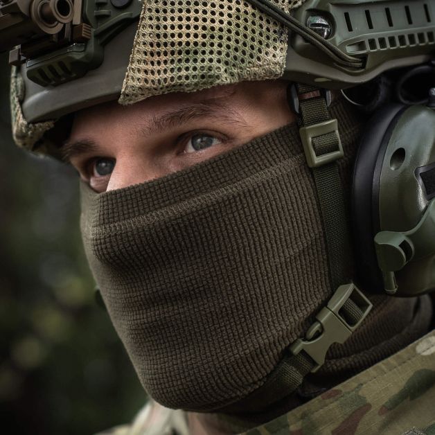M-Tac шарф-труба микрофлис рип-стоп Dark Olive
