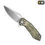 M-Tac нож складной Type 12 Scandinavian Stonewash Black/Sand