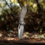 M-Tac нож складной Type 12 Scandinavian Stonewash Black/Sand