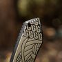 M-Tac нож складной Type 12 Scandinavian Stonewash Black/Sand