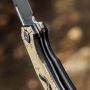 M-Tac нож складной Type 12 Scandinavian Stonewash Black/Sand