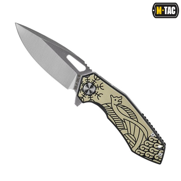 M-Tac ніж складний Type 12 Scandinavian Black/Sand