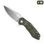 M-Tac нож складной Type 12 Scandinavian Stonewash Black/Olive