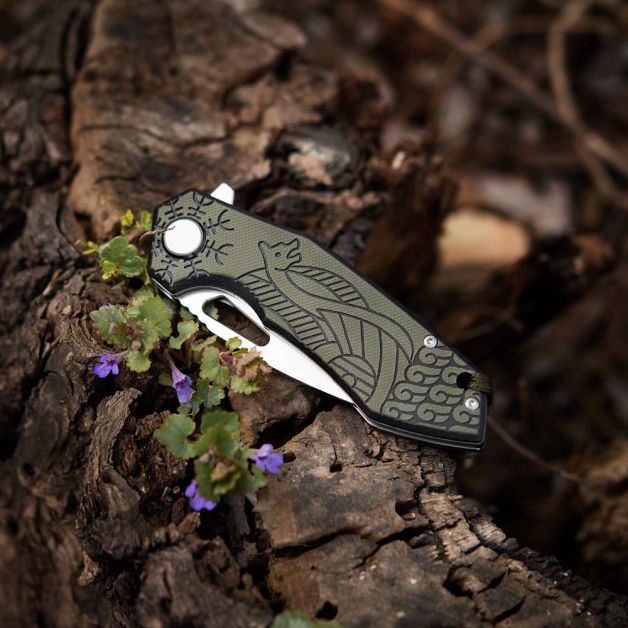 M-Tac нож складной Type 12 Scandinavian Stonewash Black/Olive