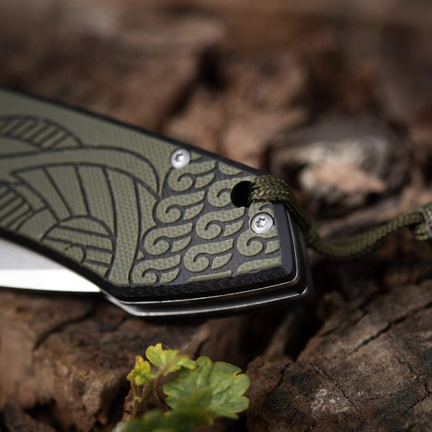 M-Tac нож складной Type 12 Scandinavian Stonewash Black/Olive
