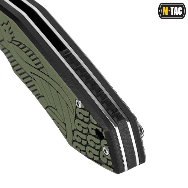 M-Tac нож складной Type 12 Scandinavian Black/Olive