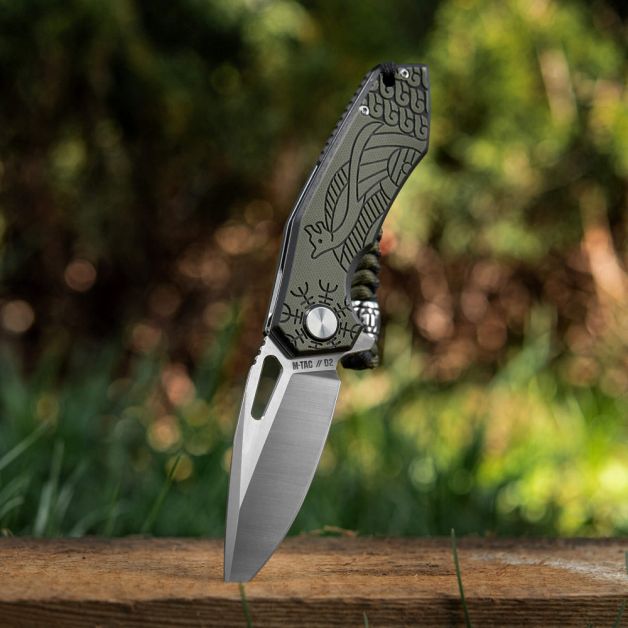 M-Tac нож складной Type 12 Scandinavian Black/Olive